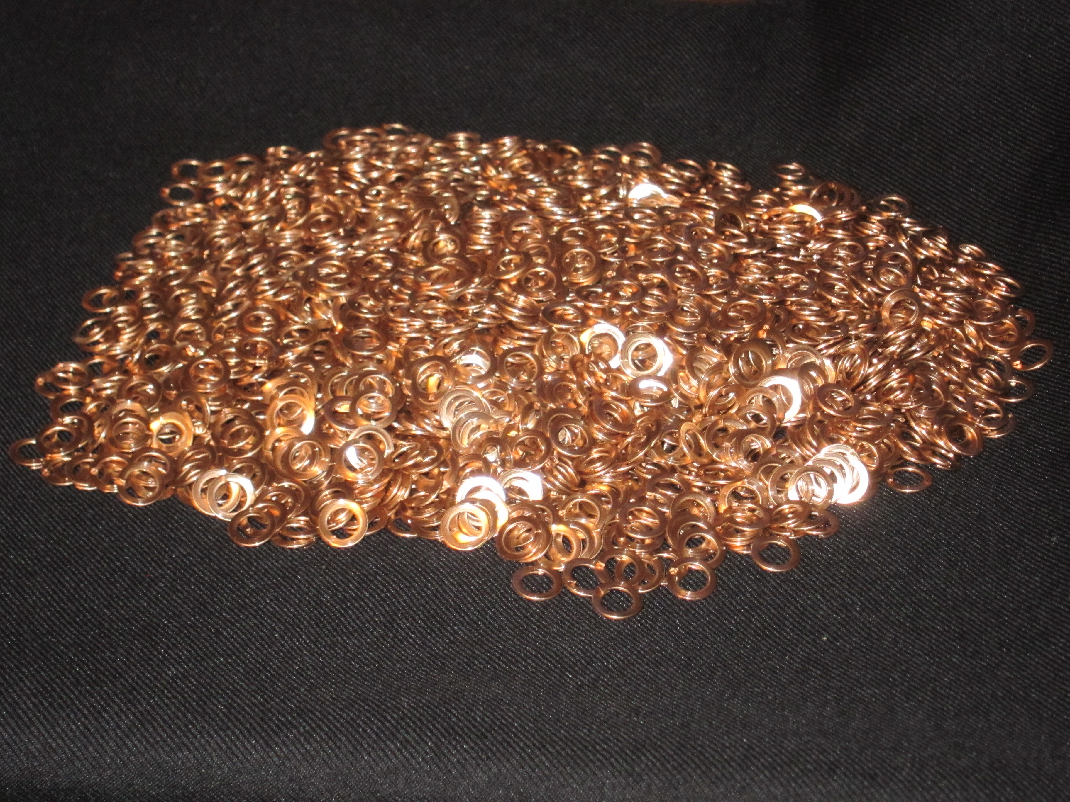 Bronze Flat Wire Rings
